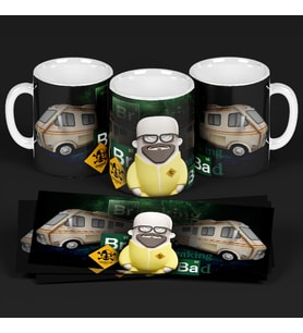 Breaking Bad Temalı Porselen Kupa Bardak Dizi Severler İçin Hediye Özel Tasarım