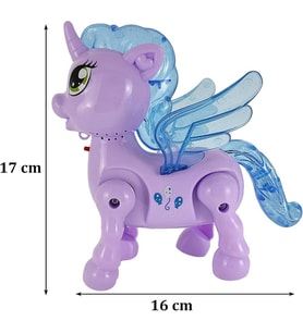 Işıklı Sesli Pilli Yürüyen At Oyuncağı Pony Oyuncağı