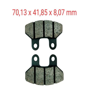 SYM ÖN FREN DİSK BALATASI FA306 JOYRİDE 200-200İ - VS 150