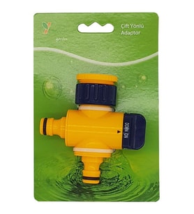 Daye DY8906 Çift Çıkışlı Musluk Aparatı