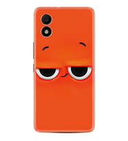 TCL 303 Kılıf Resimli Desenli Silikon Platinium Series Orange 1830