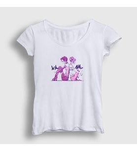 Presmono Kadın Beyaz Nana Osaki T-Shirt 315859tt