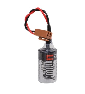 Toshiba Er3v 3.6v 1/2aa Size Lithium Pil - Kahverengi Soket