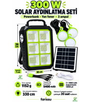 DAT DT-915P 300W SOLAR AYDINLATMA SETİ