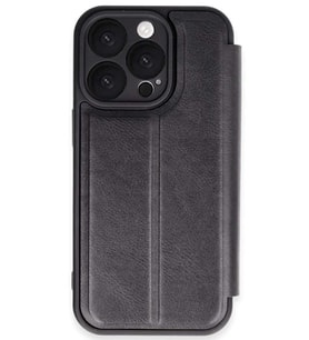 iPhone 16 Pro Max Kılıf Flip Cover - Siyah