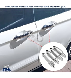 Ford Tourneo Courier Krom Kapı Kolu 4 Kapı 2014 Üzeri P. Çelik