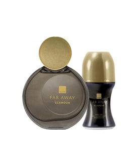 Far Away Glamour Kadın Parfüm ve Rollon Paketi
