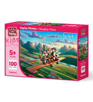 Art Çocuk Haylaz Pilotlar 100 Parça Puzzle