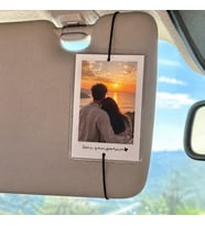 Kişiye Özel Fotoğraflı Araç Güneşlik Süsü 6x9