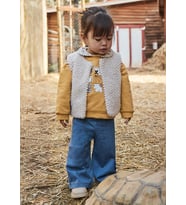 Mayoral Kız Bebek Pantolon ve Swearshirt Takım (Sarı)