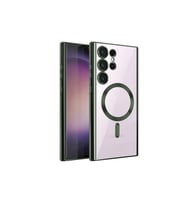 Samsung Galaxy S24 Ultra Kılıf Kross Magneticsafe Kapak - Koyu Yeşil