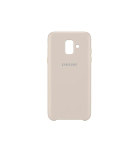 Galaxy A6 2018 ile Uyumlu Çift Katmanlı Arka Kapak Altın EF-PA600CFEGWW