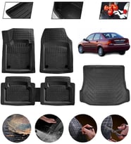 Ford Focus 1 Hatchback  Uyumlu Paspas Araca Özel Bagaj Havuzu MBS Siyah