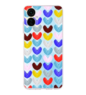 PrintiFy Tecno Camon 19 Neo ile Uyumlu 1mm Slim Fit Water Color 1 Baskılı Şeffaf  Kılıf
