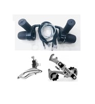 Bisiklet Vites Takımı Ty05 Komple Set (Gri)