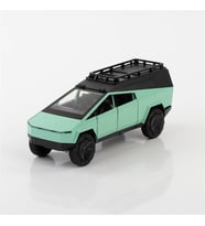 1:24 Ölçek 4 Kapısı Kaput ve Kasası Açılan Metal Model Araba Yeşil