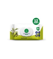 SUBO ISLAK HAVLU 90 'LI ZEYTİNYAĞLI 12X90