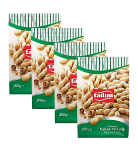 Tadım Kabuklu Yer Fıstığı 500 gr x 4 Adet