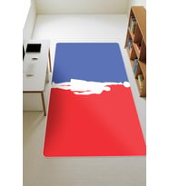 Modern Dijital Baskı Kaymaz Taban Çocuk ve Genç Odası Halısı H0657