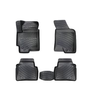 Hyundai Elantra 3d Havuzlu Paspas 2001-2006 Arası (Siyah - Beyaz)