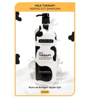 Morfose Milk Therapy Şampuan 1000 ml - Süt Proteinli, Onarıcı, Besleyici Etki