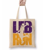 Lebron James Lakers Colors Bez Çanta Uzun Saplı