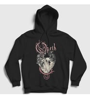 Presmono Unisex Siyah Swan Opeth Kapüşonlu Sweatshirt 534287tt