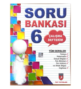 SORU BANKASI ÇALIŞMA DEFTERİM 6. SINIF