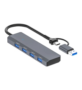ALLY ADS-305D 4in1 USB/Type-C to 4X USB3.0 HUB Çoğaltıcı Çevirici Dönüştür? - SSSSSS4718-6