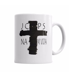 Gospel JESUS NA MINHA VIDA Kupa Bardak Porselen