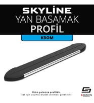 Skyline Krom Yan Basamak Profil 153 Cm Etekli