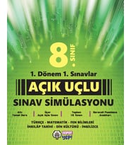 8. Sınıf 1. Dönem 1. Sınavlar Açık Uçlu Sınav Simülasyonu