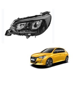 Peugeot 208 2021-2023 Ön Far Ledli Sol Far