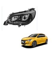 Peugeot 208 2021-2023 Ön Far Ledli Sol Far