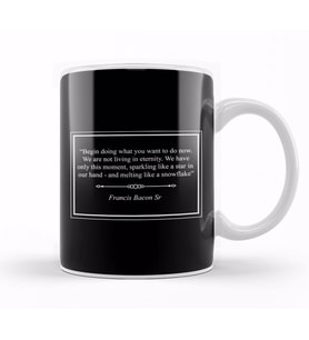 Mindfulness Francis Bacon Snr Quot Kupa Bardak Porselen