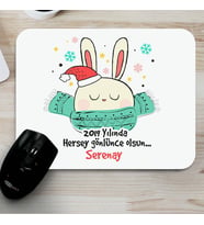 Kişiye Özel Yılbaşı İçin Arkadaşa Özel Mouse Pad