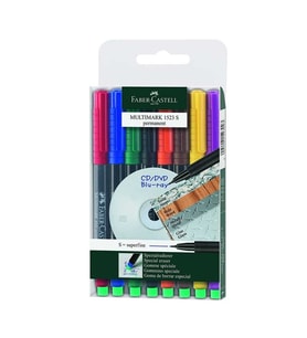 Faber-Castell Asetat Kalemi S 8'li Takım