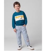 LCW Kids İndigo Baskılı Erkek Çocuk Jean Pantolon