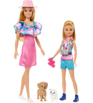 Barbie Ve Stacie Kız Kardeşler İkili Set HRM09 (Çok Renkli)
