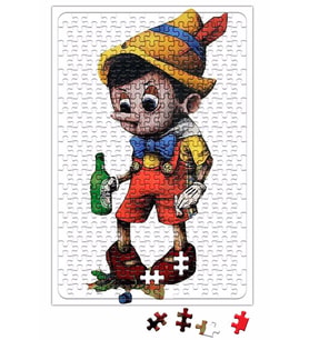 Kukla Çocuk Puzzle 240 Parça Yapboz