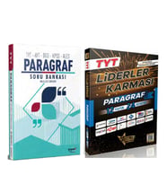 Aromat Yayınları TYT AYT DGS KPSS Paragraf Soru Bankası ve Liderler 12 Yayın 24 Deneme Seti 2 Kitap