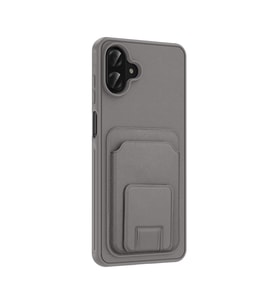 Samsung Galaxy A07 Kılıf TPU Malzemeli ve Deri Dokulu Şık NexaCard Premium Kapak