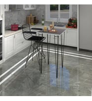 Knsz masa sandalye takımı hem105zengin grisyh 060*060 1 sandalye syhsyh kolçaklı