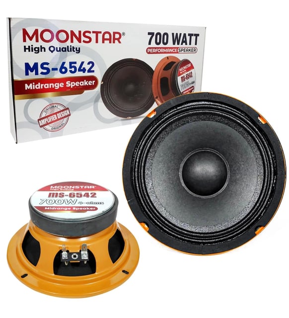 Moonstar Ms-6542 Oto Midrange 16cm 700 Watt 2 Adet