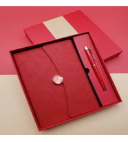 Dodes Çizgili Defter Ve Metal Kalem Seti