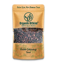 Organik Bitkim Tane Üzüm Çekirdeği 250 gr