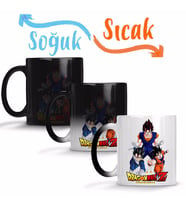 Dragon Ball Z Sihirli Kupa Bardak Porselen