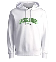 Jack & Jones Erkek Kapüşonlu Sweatshirt Hoodie - 12227210 (Ekru)