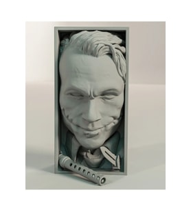 Joker Tasarımlı Book Nook (Kitap Arası Dekoru)