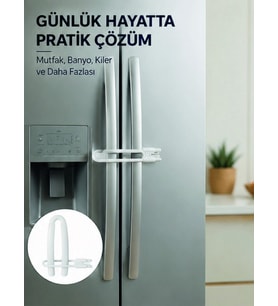 4 Adet Dolap Ve Kapak Emniyet Kilidi Evde Güvenli Kullanım İçin Yeni Nesil